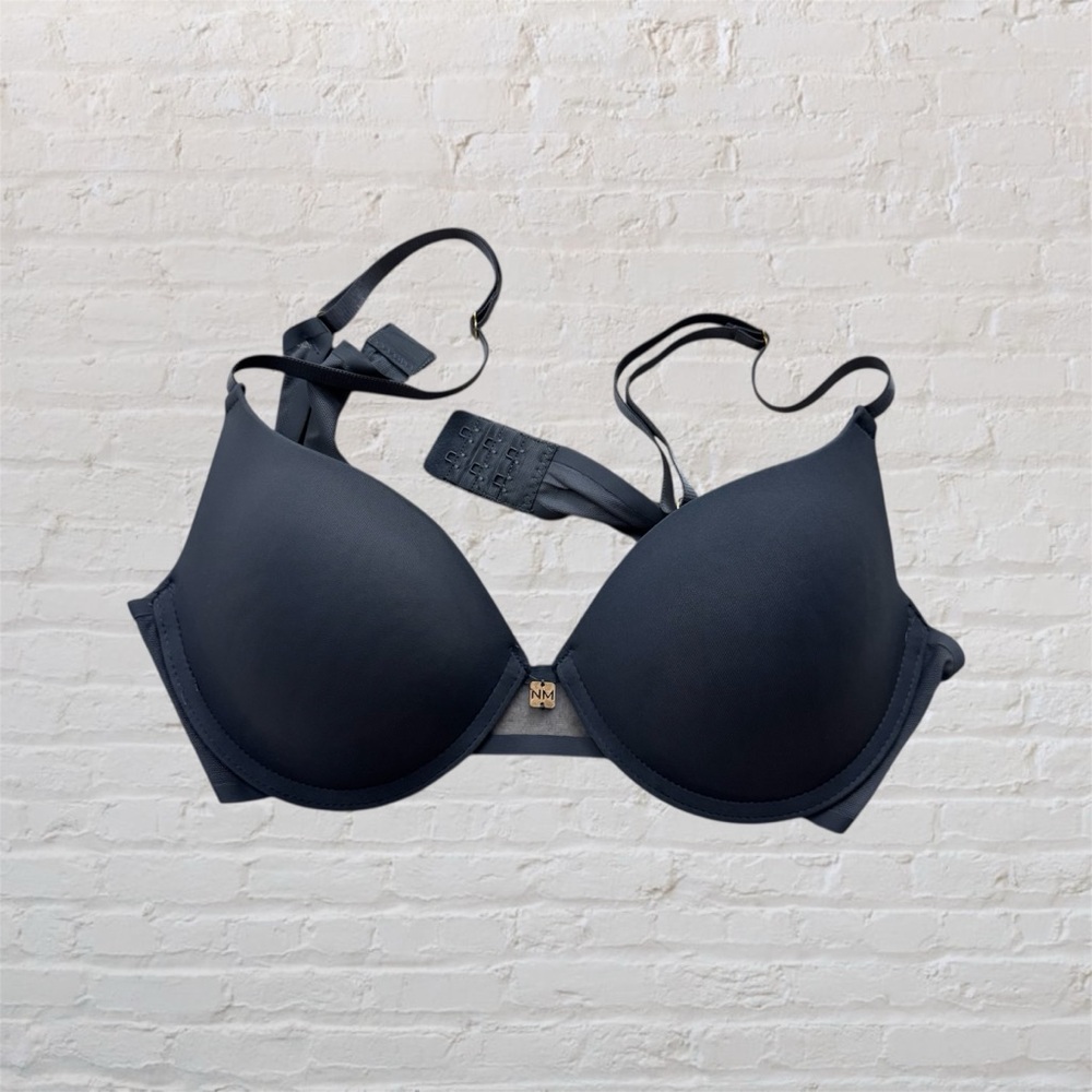 Like 🆕 Nicole Miller light lift push up t-shirt bra in dark bluish grey